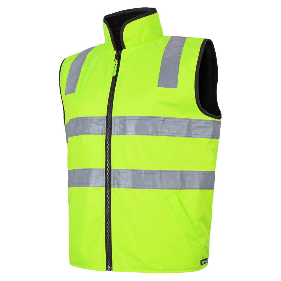 JB's Hi Vis 4602.1 (D+N) Reversible Vest (6D4RV) - Ace Workwear