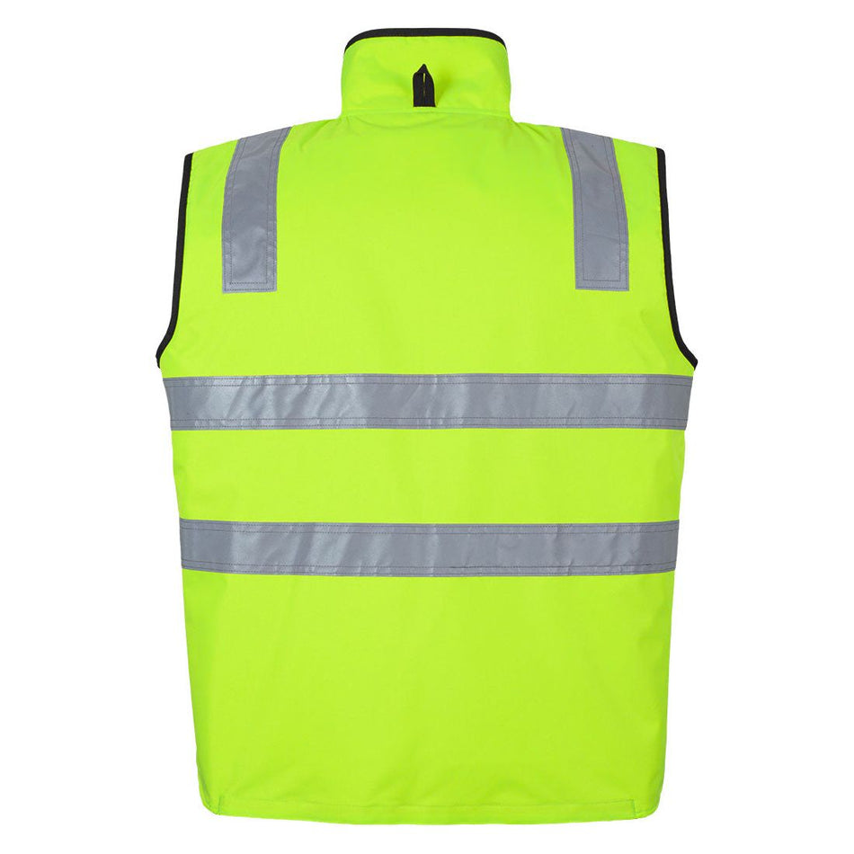 JB's Hi Vis 4602.1 (D+N) Reversible Vest (6D4RV) - Ace Workwear