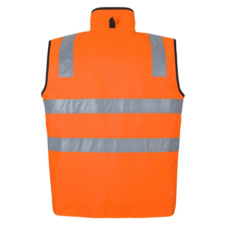 JB's Hi Vis 4602.1 (D+N) Reversible Vest (6D4RV) - Ace Workwear
