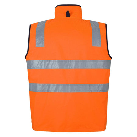 JB's Hi Vis 4602.1 (D+N) Reversible Vest (6D4RV) - Ace Workwear