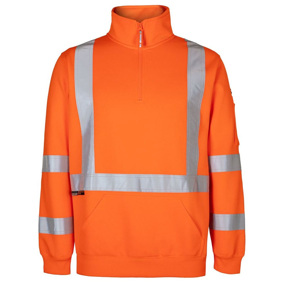 JB's NSW/QLD Rail (D+N) X-Back 1/2 Zip Fleece (6DAQF) - Ace Workwear