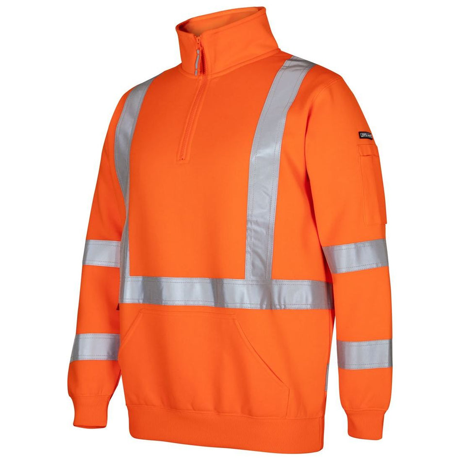 JB's NSW/QLD Rail (D+N) X-Back 1/2 Zip Fleece (6DAQF) - Ace Workwear