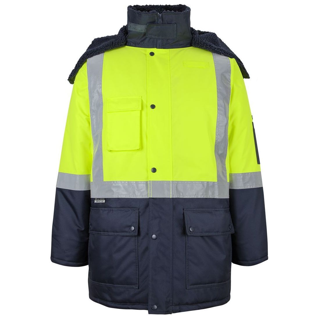 JB's Hi Vis (D+N) Freezer Jacket (6DFJ) - Ace Workwear