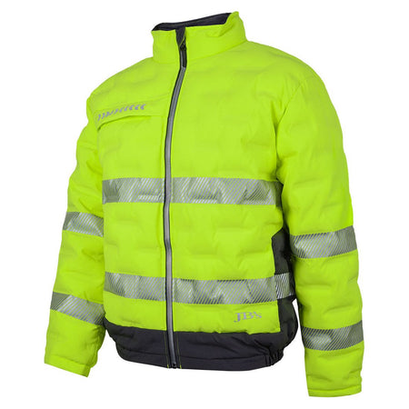 JB's Hi Vis (D+N) Graphese Puffer Jacket (6DGJ) - Ace Workwear