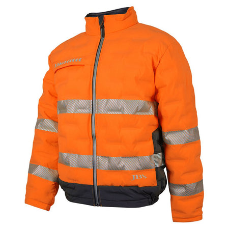 JB's Hi Vis (D+N) Graphese Puffer Jacket (6DGJ) - Ace Workwear