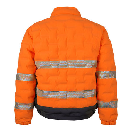 JB's Hi Vis (D+N) Graphese Puffer Jacket (6DGJ) - Ace Workwear
