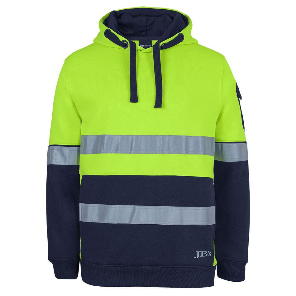 JB's 350GSM Hi Vis Day & Night Trade Hoodie (6DNVH) - Ace Workwear