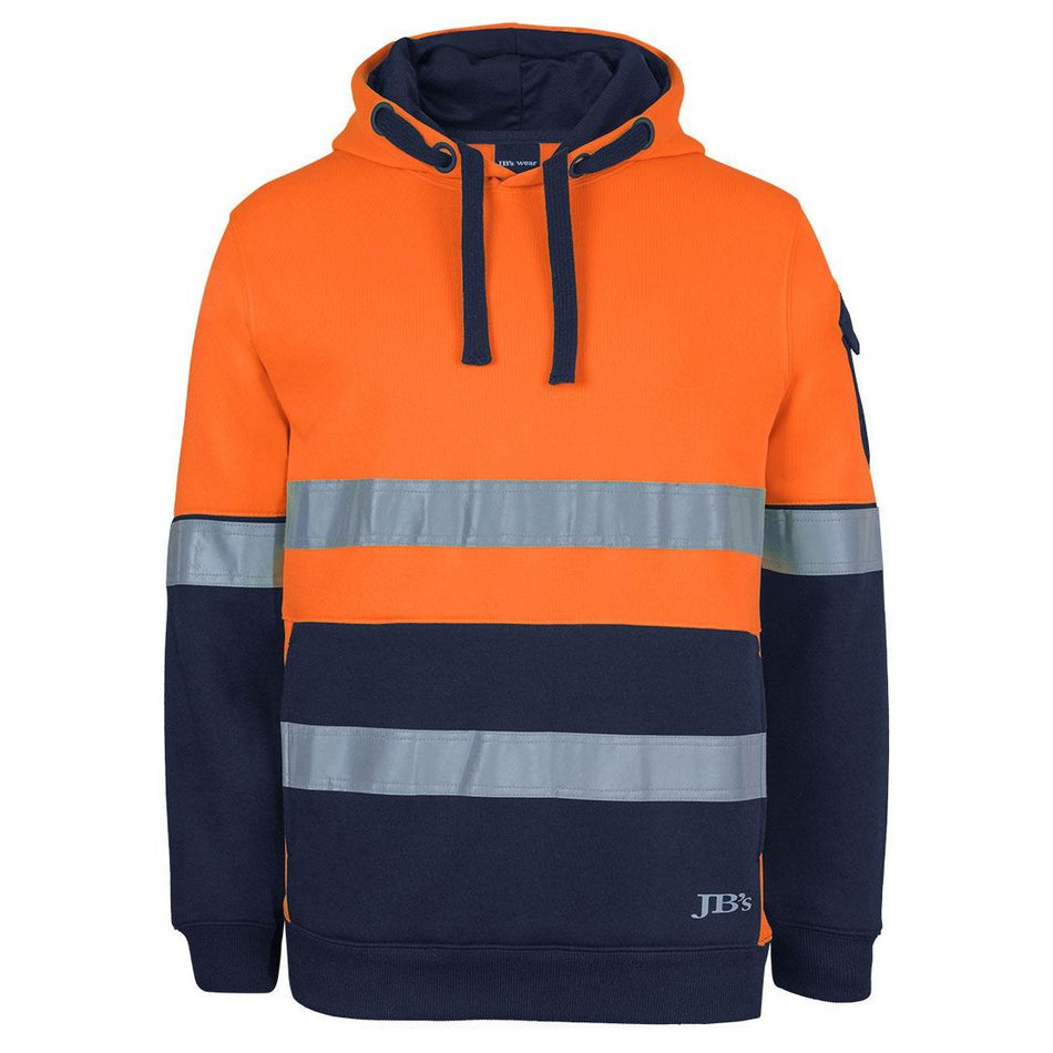 JB's 350GSM Hi Vis Day & Night Trade Hoodie (6DNVH) - Ace Workwear