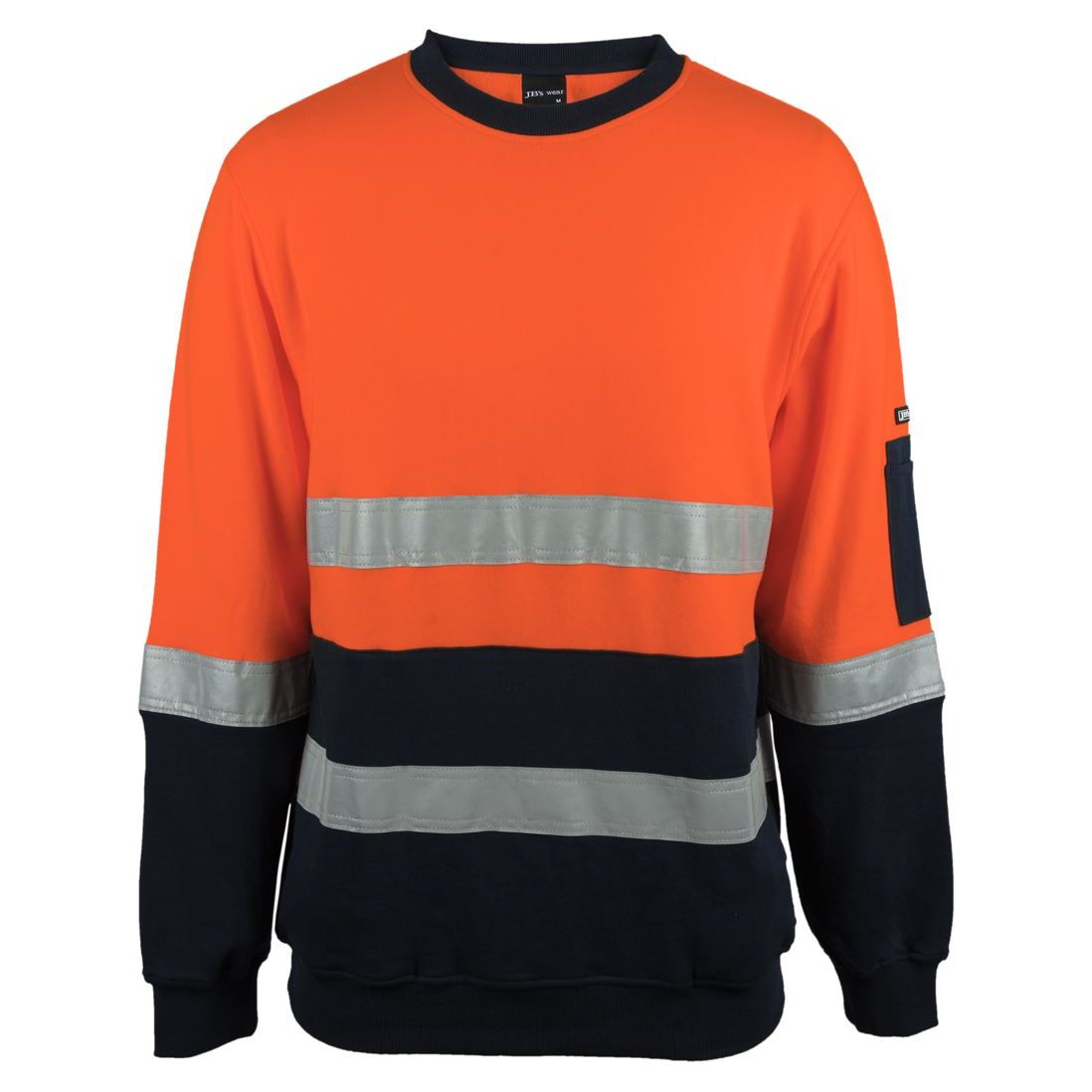 JB's HV (D+N) 310 Cotton Crew Neck Sweater (6DVCM) - Ace Workwear