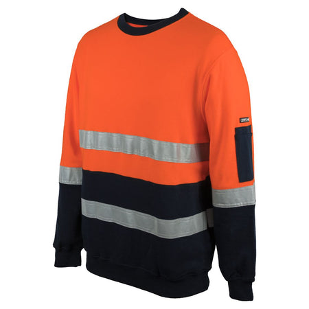 JB's HV (D+N) 310 Cotton Crew Neck Sweater (6DVCM) - Ace Workwear