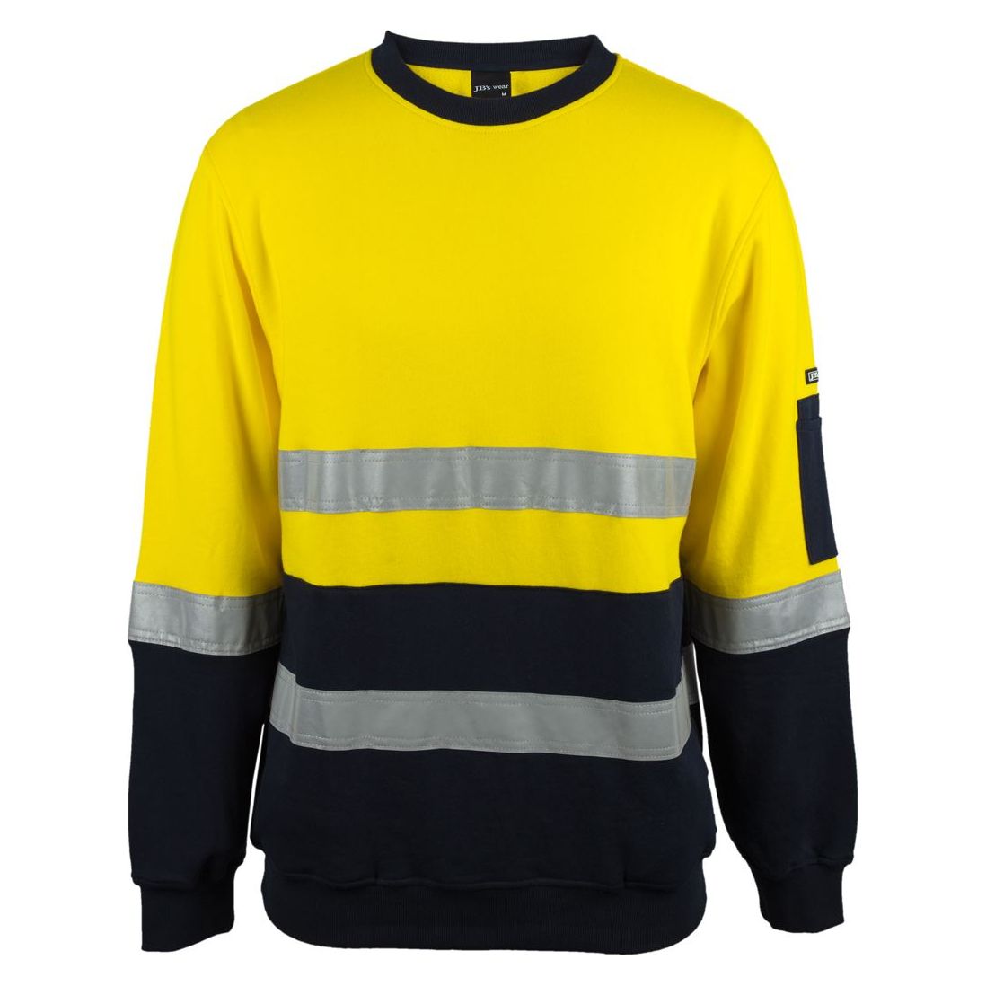 JB's HV (D+N) 310 Cotton Crew Neck Sweater (6DVCM) - Ace Workwear