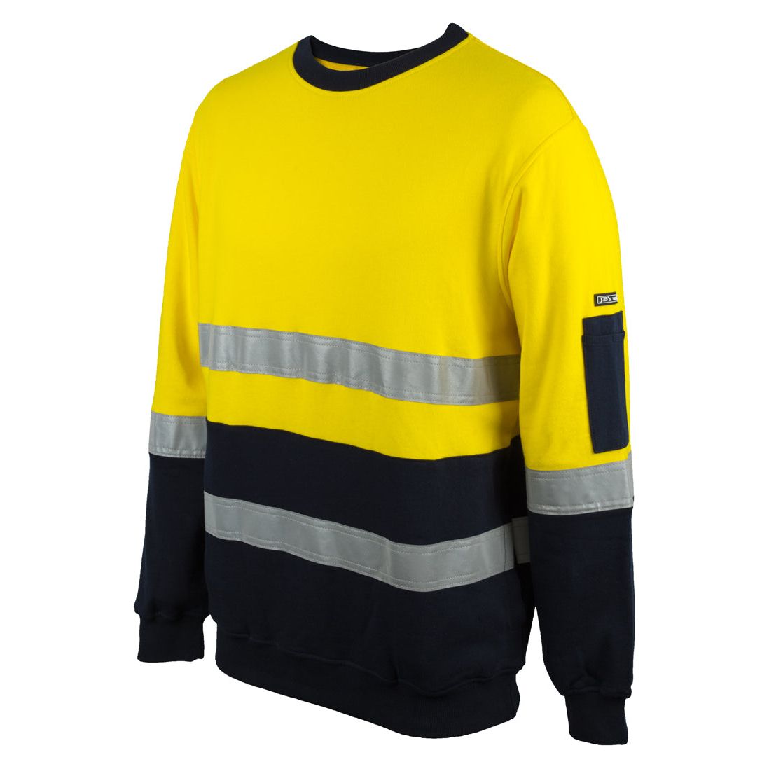 JB's HV (D+N) 310 Cotton Crew Neck Sweater (6DVCM) - Ace Workwear