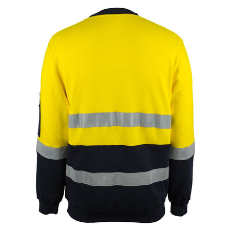 JB's HV (D+N) 310 Cotton Crew Neck Sweater (6DVCM) - Ace Workwear