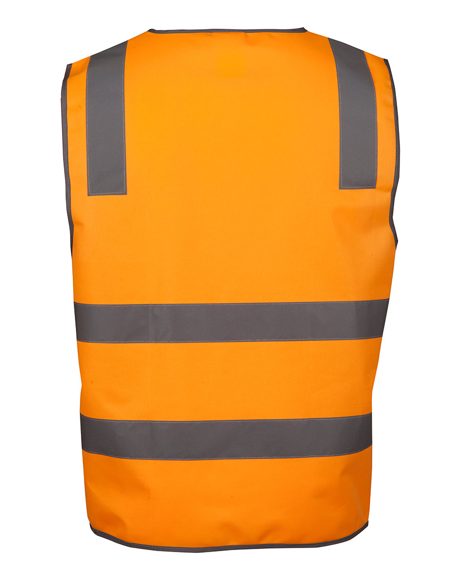 JB's Vic Rail Day & Night Zip Safety Vest (6DVSV) - Ace Workwear