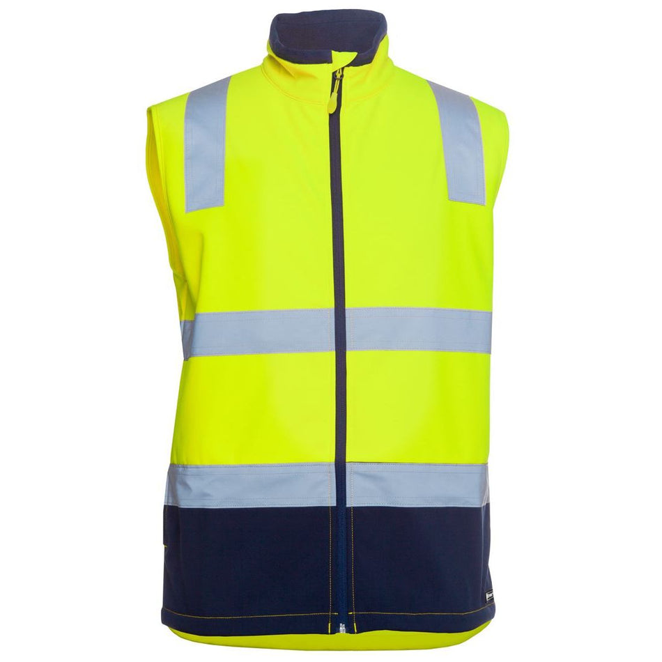 JB's Hi Vis Day & Night Three Layer Softshell Vest (6DWV) - Ace Workwear