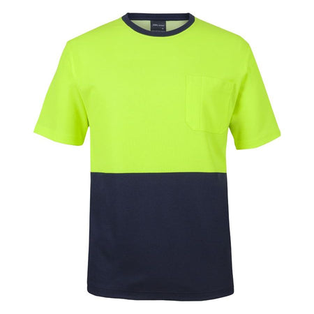 JB's Hi Vis Cotton Back Tee (6HCBT) - Ace Workwear