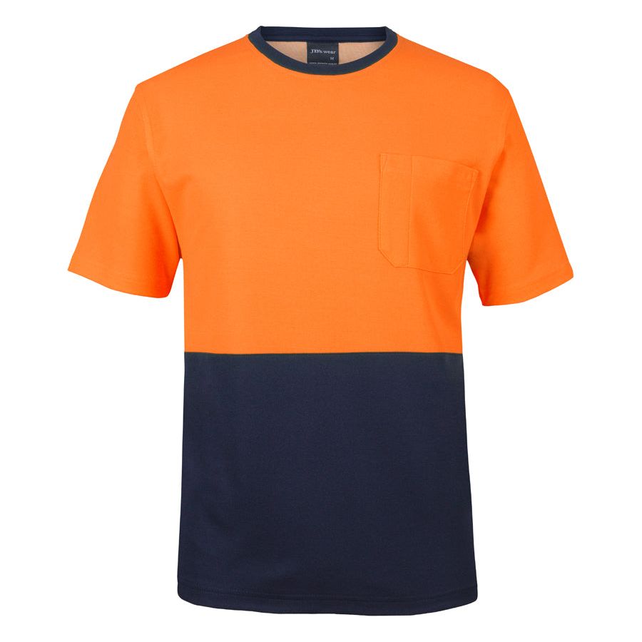 JB's Hi Vis Cotton Back Tee (6HCBT) - Ace Workwear