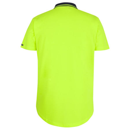 JB's Hi Vis S/S Drop Tail Polo (6HDS) - Ace Workwear