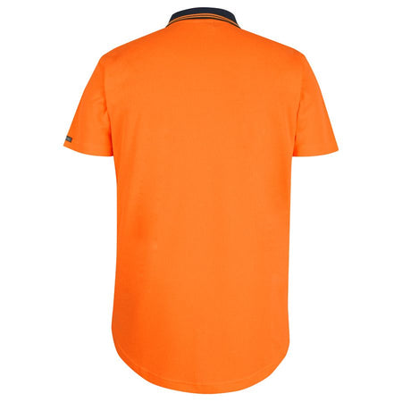 JB's Hi Vis S/S Drop Tail Polo (6HDS) - Ace Workwear