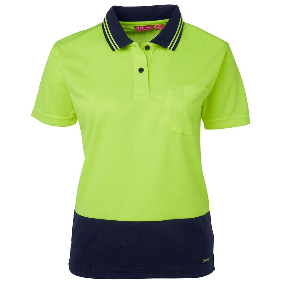 JB's Ladies Hi Vis Short Sleeve Comfort Polo (6LHCP) - Ace Workwear