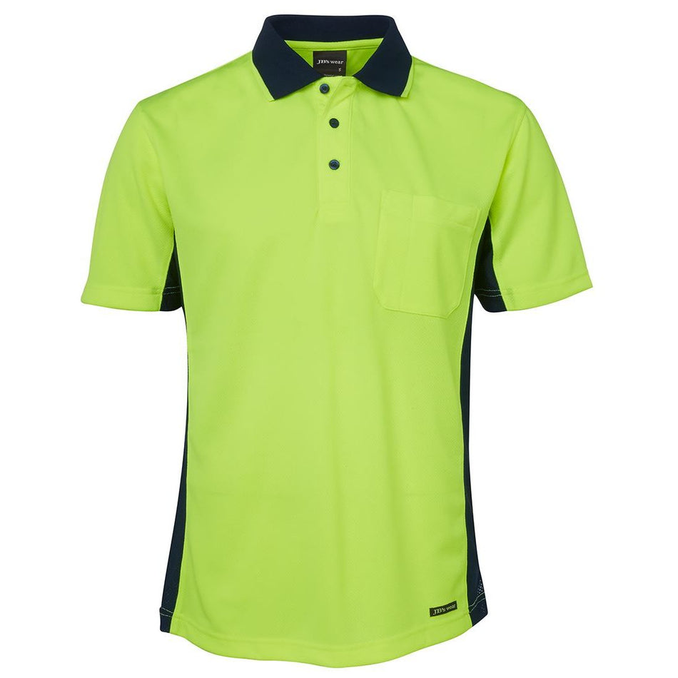 JB's Hi Vis Short Sleeve Sport Polo (6SPHS) - Ace Workwear