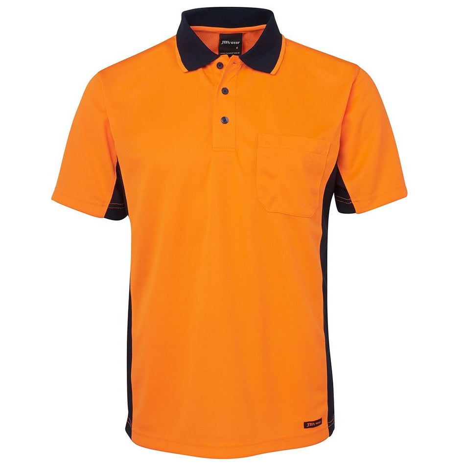 JB's Hi Vis Short Sleeve Sport Polo (6SPHS) - Ace Workwear