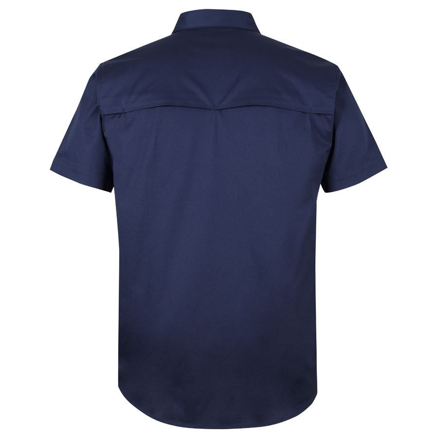 JB's S/S Stretch Close Front Work Shirt (6WKCS) - Ace Workwear