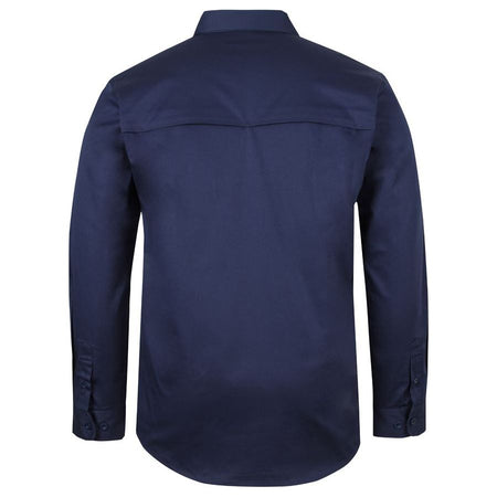 JB's L/S Stretch Close Front Work Shirt (6WLCS) - Ace Workwear