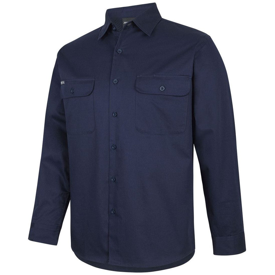 JB's Long Sleeve 150GSM Work Shirt (6WSLL) - Ace Workwear