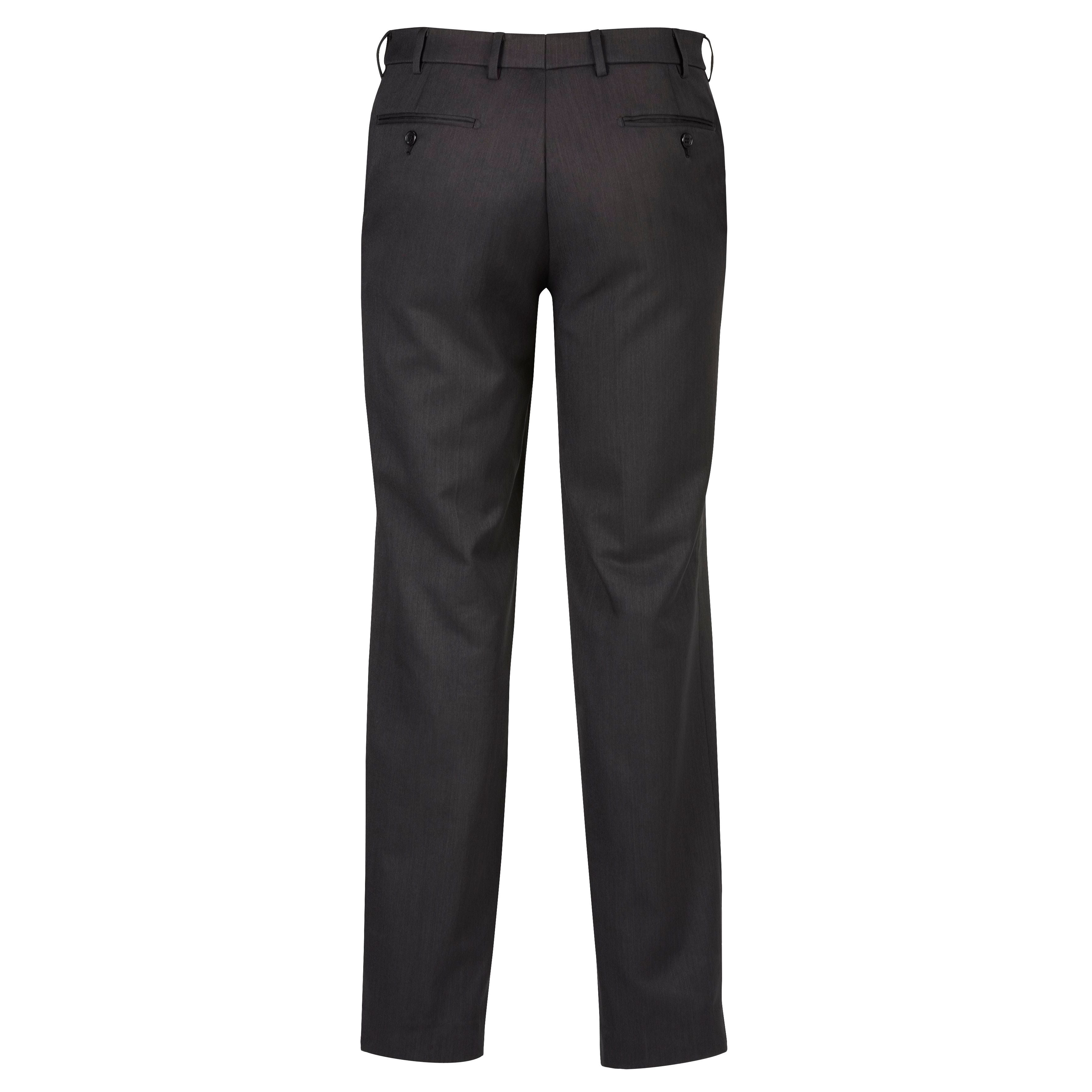 Biz Corporates Mens Flat Front Pant (70112) (Clearance) - Ace Workwear