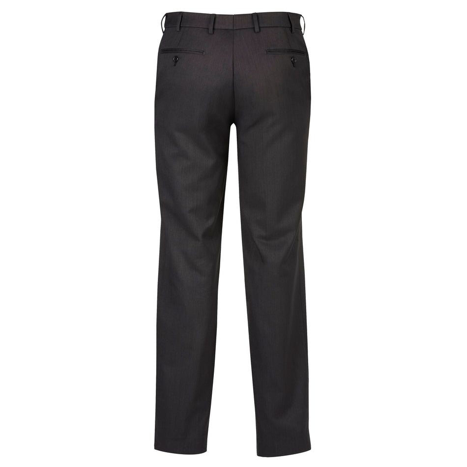 Biz Corporates Mens Flat Front Pant (70112) (Clearance) - Ace Workwear
