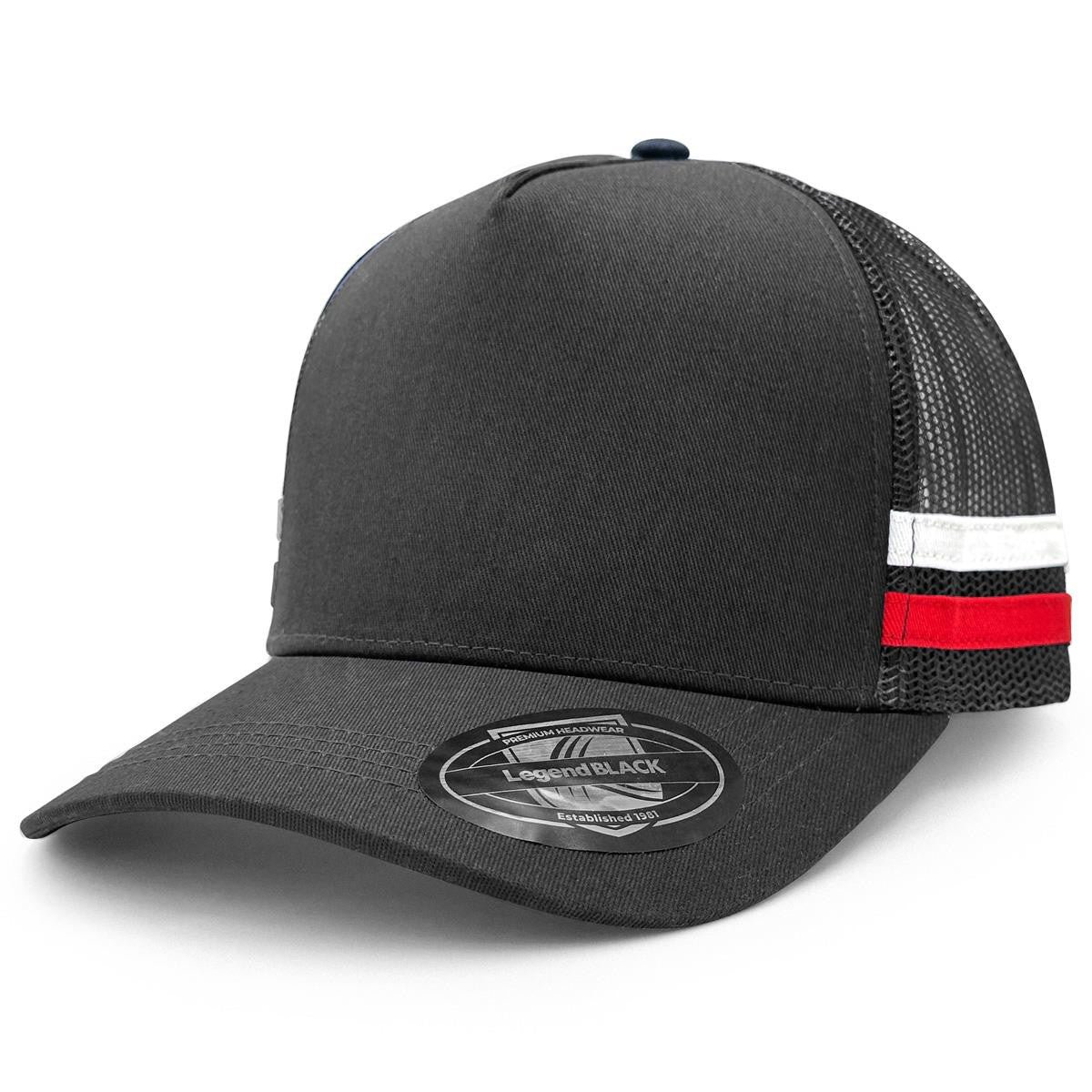 Striped Trucker Hat - Pack of 25 (7050) - Ace Workwear