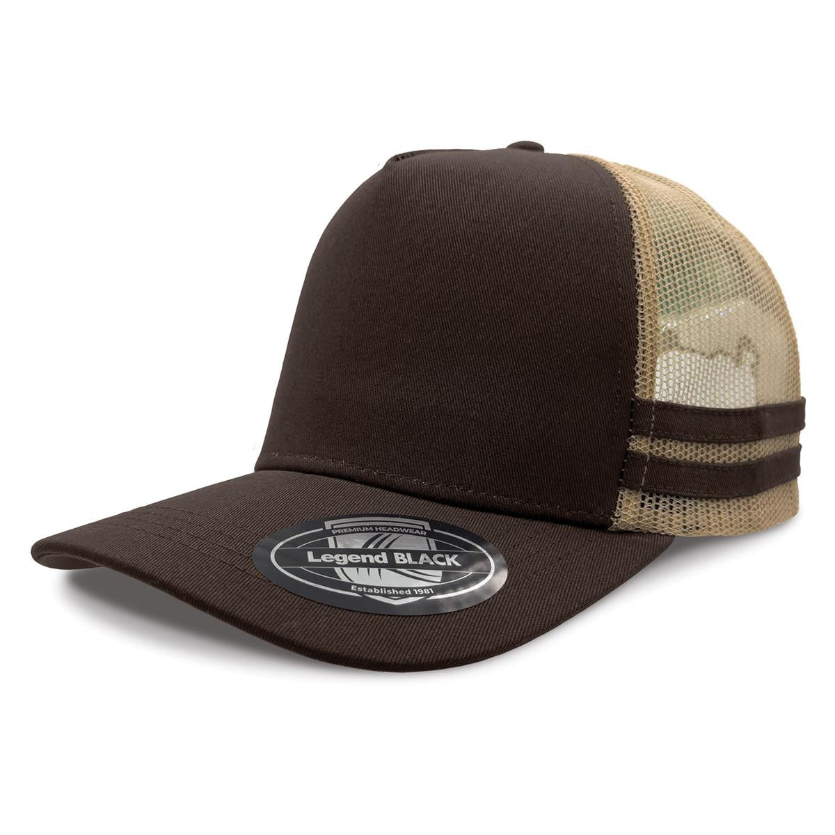 Striped Trucker Hat - Pack of 25 (7050) - Ace Workwear