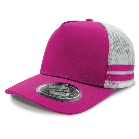 Striped Trucker Hat - Pack of 25 (7050) - Ace Workwear