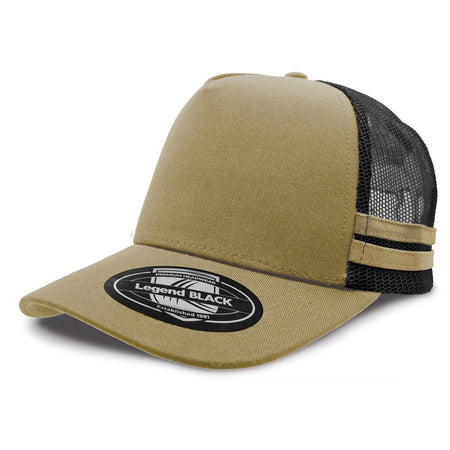 Striped Trucker Hat - Pack of 25 (7050) - Ace Workwear