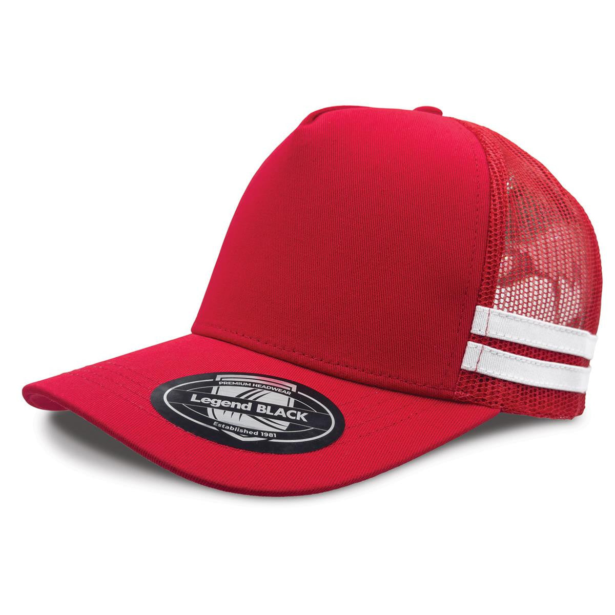 Striped Trucker Hat - Pack of 25 (7050) - Ace Workwear