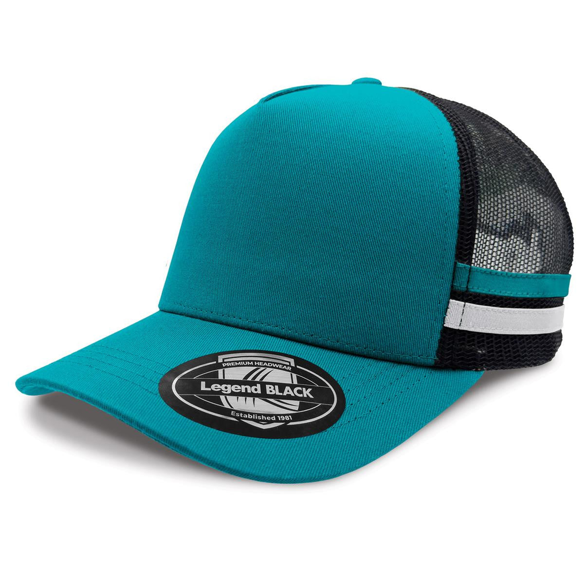 Striped Trucker Hat - Pack of 25 (7050) - Ace Workwear