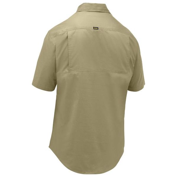 Bisley Closed Front Cool Lightweight Short Sleeve Shirt (BSC1820) - Ace Workwear