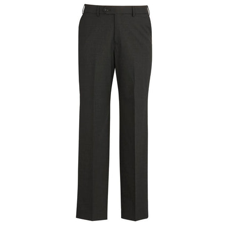 Biz Corporates Mens Flat Front Pant (74012) (Clearance) - Ace Workwear