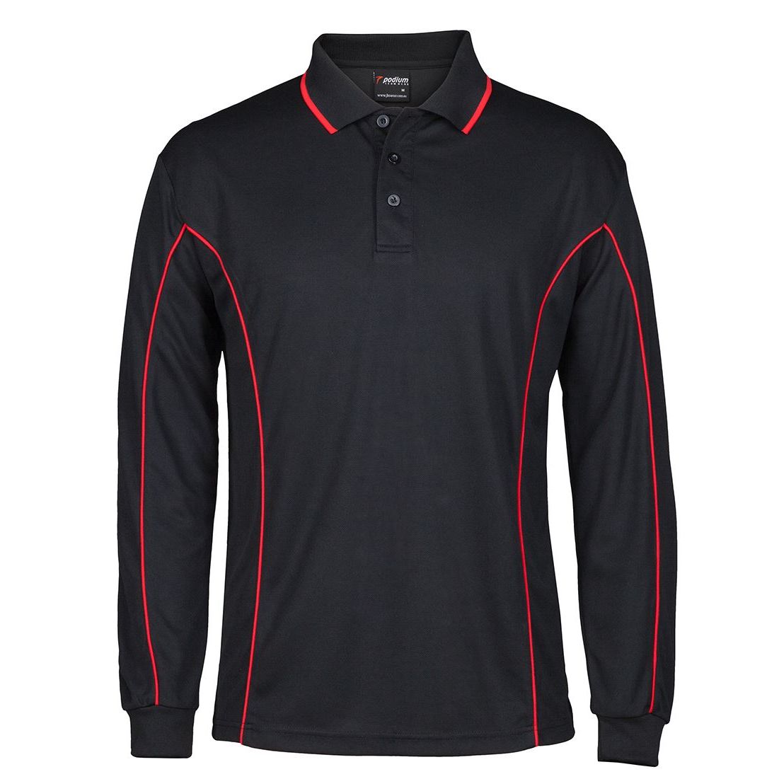 JB's Long Sleeve Piping Polo (7PIPL) - Ace Workwear