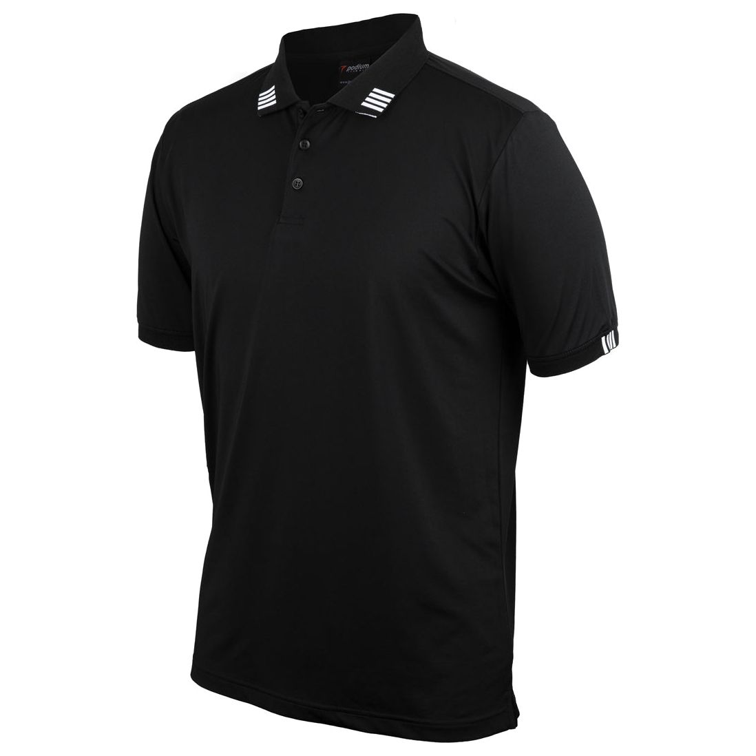 JB's Podium 4 Stripe S/S Stretch Polo (7S4P) - Ace Workwear