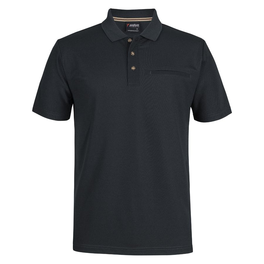 JB's Podium S/S Recycled Polyester Polo (7SPR) - Ace Workwear