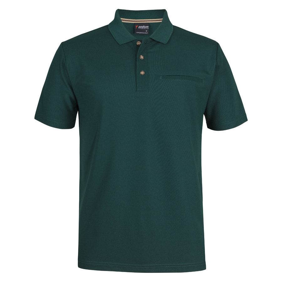 JB's Podium S/S Recycled Polyester Polo (7SPR) - Ace Workwear