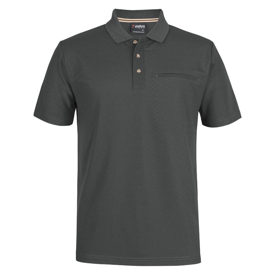JB's Podium S/S Recycled Polyester Polo (7SPR) - Ace Workwear
