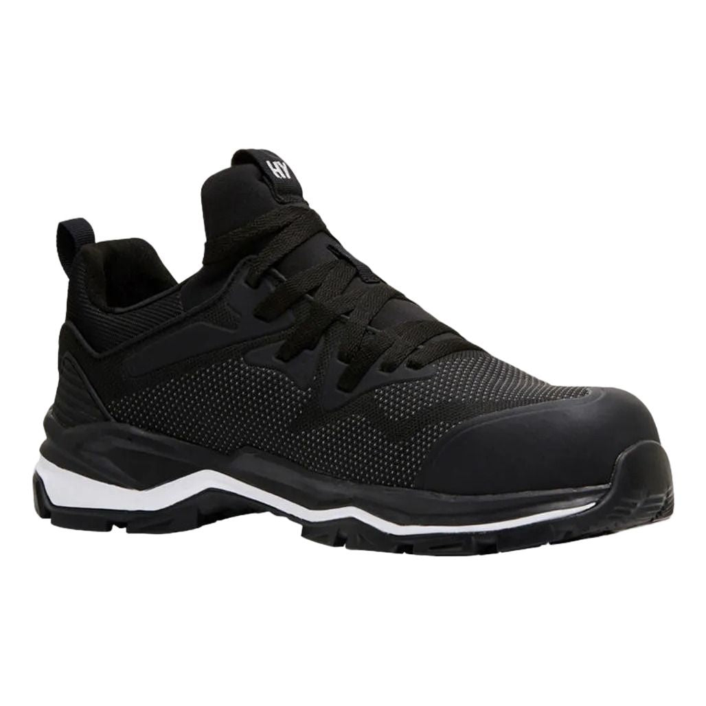 Hard Yakka Black Icon Lace Up Composite Toe Safety Shoe (Y60190) - Ace Workwear
