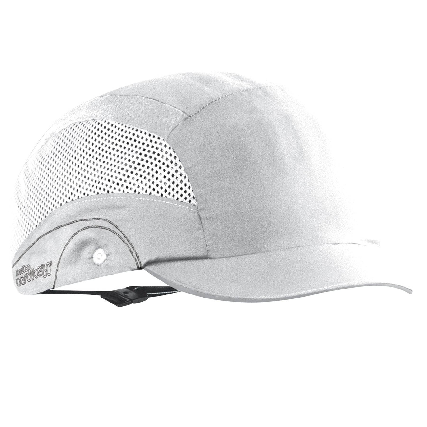 JSP Hardcap Aerolite 60° 2.5cm Peak White (AAG002-100-100) - Ace Workwear