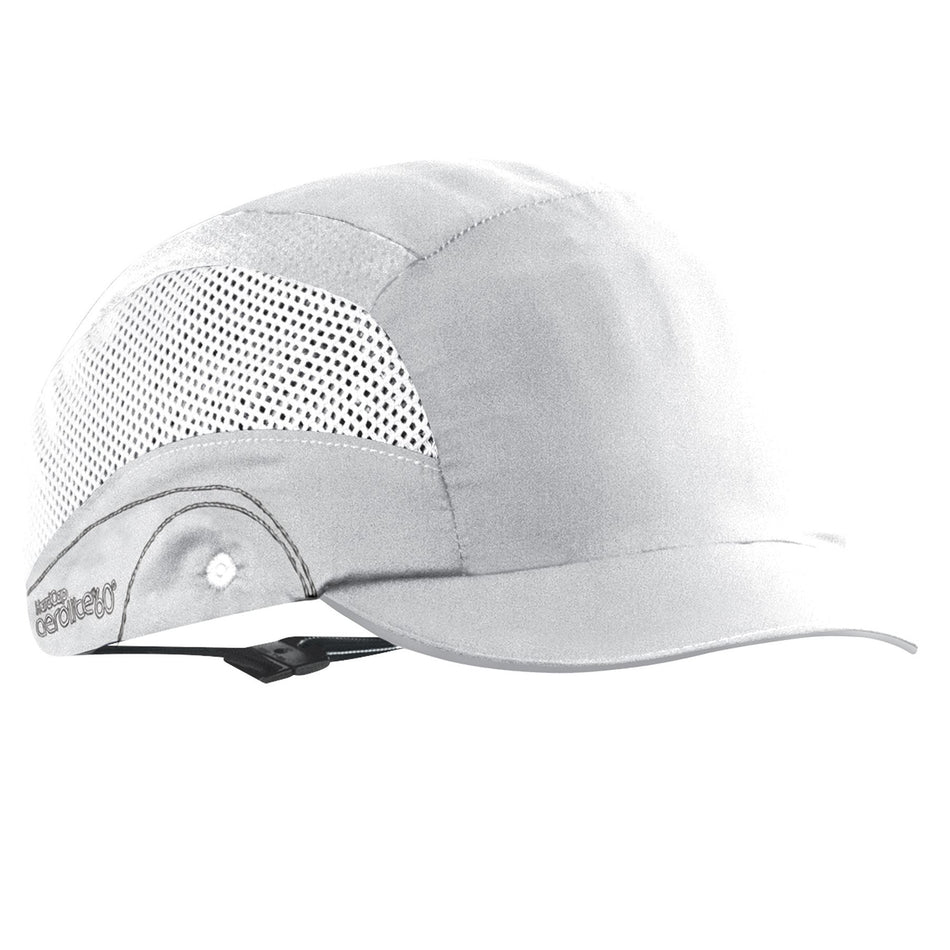 JSP Hardcap Aerolite 60° 2.5cm Peak White (AAG002-100-100) - Ace Workwear