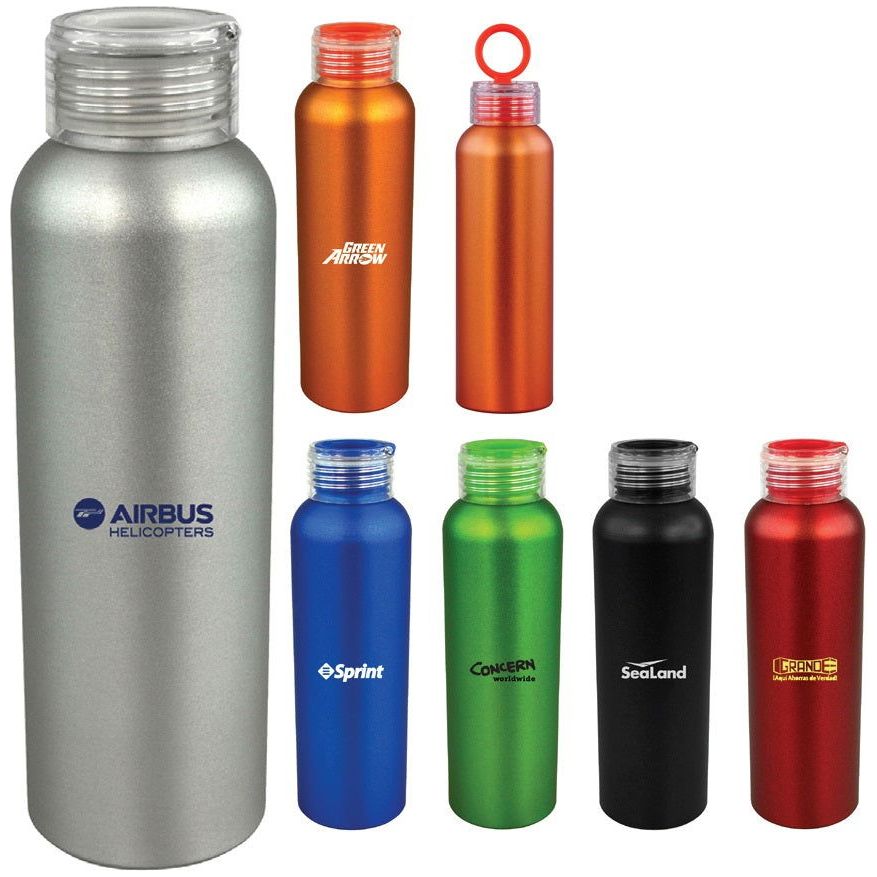 Aland 600ml Aluminum Water Bottle (Carton of 100pcs) (D112) - Ace Workwear