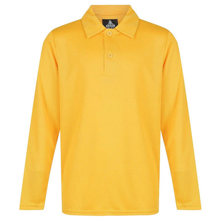 Aussie Pacific Botany L/S Kids Polo (3316) - Ace Workwear