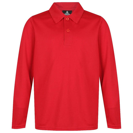 Aussie Pacific Botany L/S Kids Polo (3316) - Ace Workwear